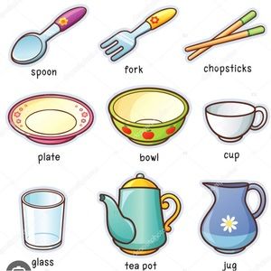 Dinnerware and household items